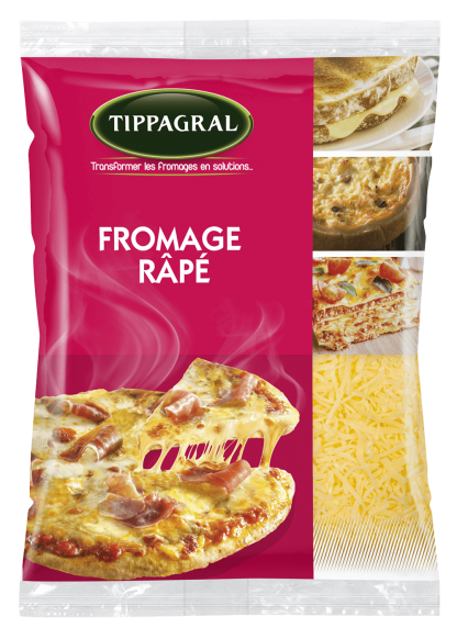 fromage râpé sachet - tippagral