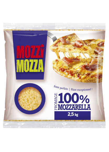 mozzarella mozzi mozza cossettes sachet - tippagral